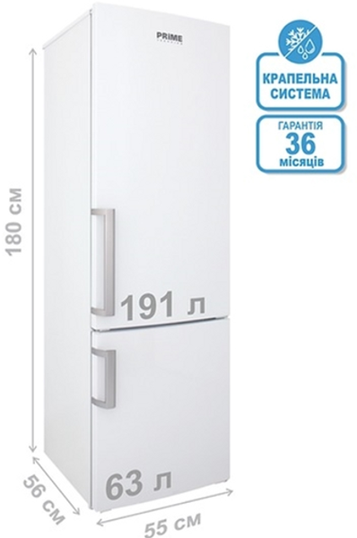 Холодильник з морозильною камерою Prime Technics RFS 1835 M RFS 1835 M фото