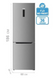 Холодильник з морозильною камерою Prime Technics RFN 1807 EXD RFN 1807 EXD фото 4