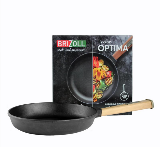 Brizoll Optima O2840-P regular frying pan
