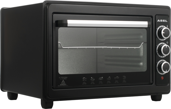 Духовка настільна Asel AF-33-23 Black AF-33-23 фото